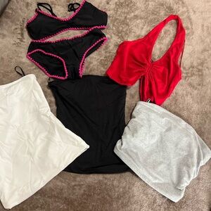 Size small Tops and bikini